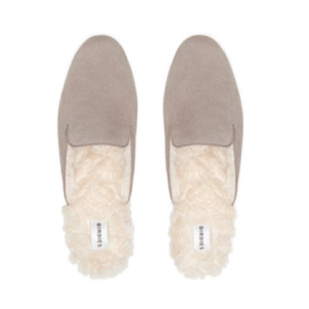 NWT gorgeous never worn – Birdies Phoebe Oyster Mules Velvet Slippers